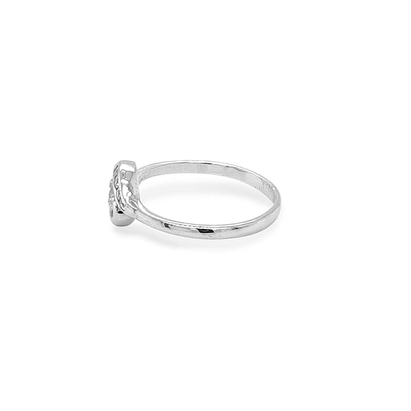 Goldring mit Zirkonen
