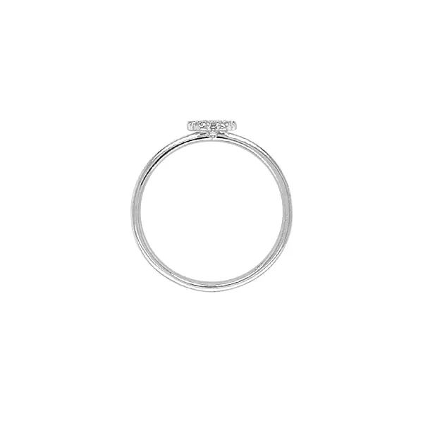 Goldring mit Zirkonen