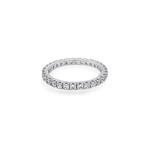 Goldring mit Zirkonen