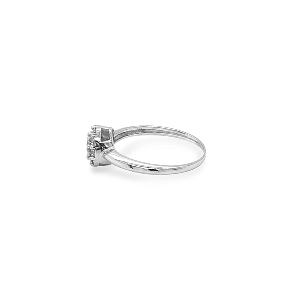 Goldring mit Zirkonen