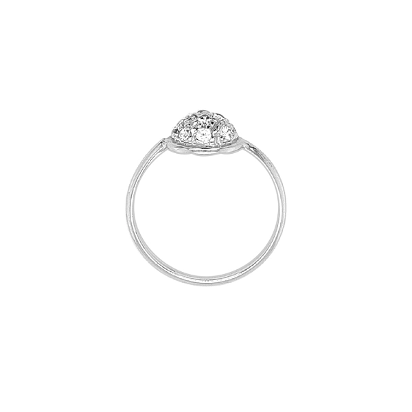 Goldring mit Zirkonen