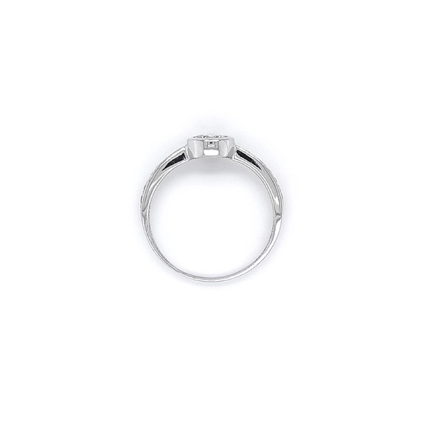 Verlobungsring mit Zirkonen