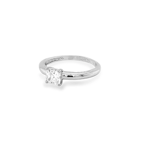 Gold Verlobungsring mit Zirkon