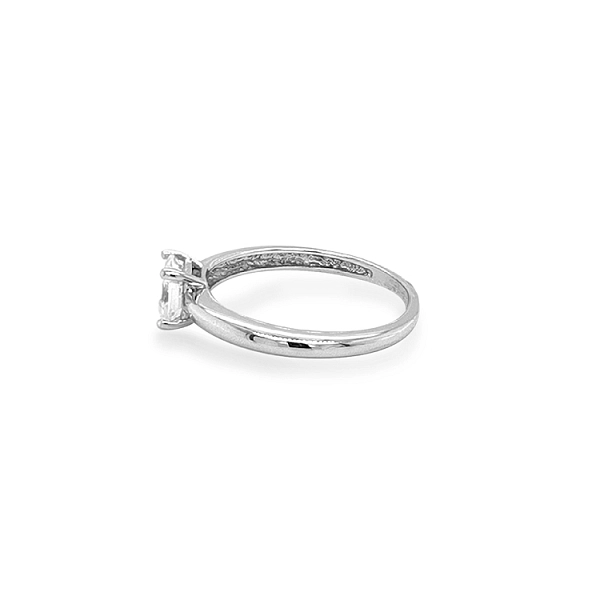 Gold Verlobungsring mit Zirkon