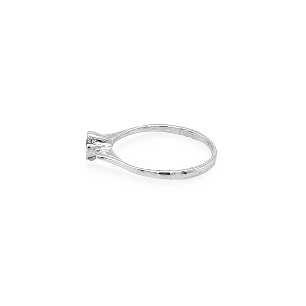 Gold Verlobungsring mit Zirkon