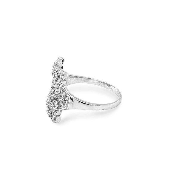 Goldring mit Zirkonen