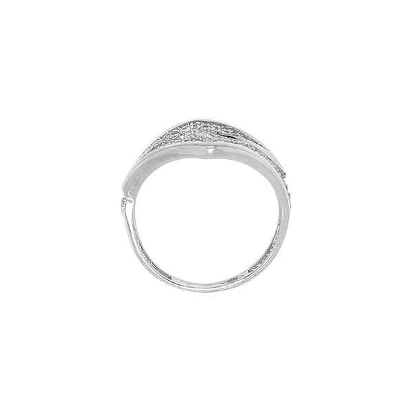 Goldring mit Zirkonen