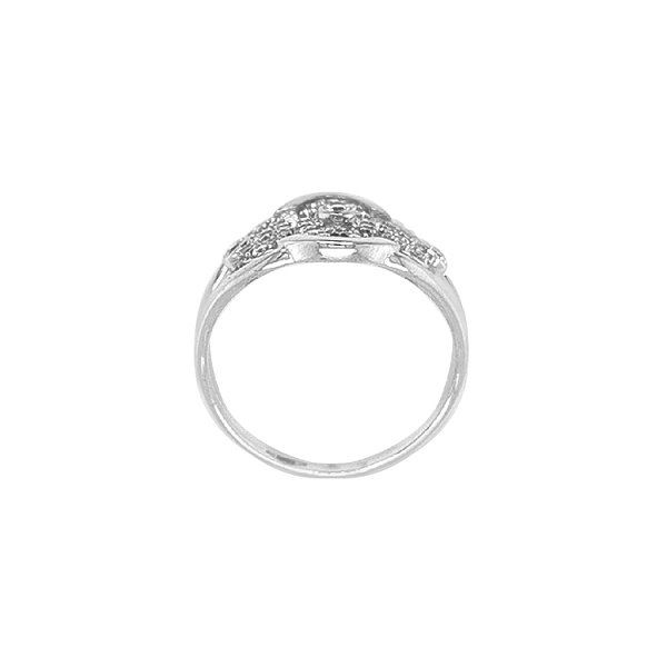 Goldring mit Zirkonen