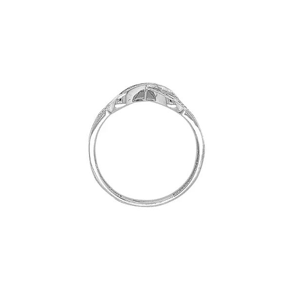 Goldring mit Zirkonen