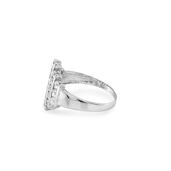 Goldring mit Zirkonen