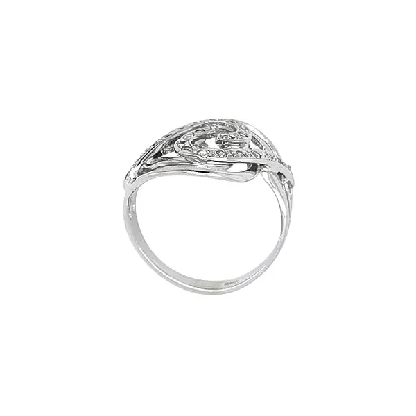 Goldring mit Zirkonen