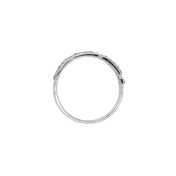 Goldring mit Zirkonen