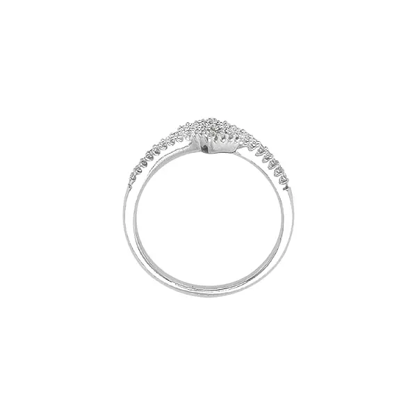 Goldring mit Zirkonen