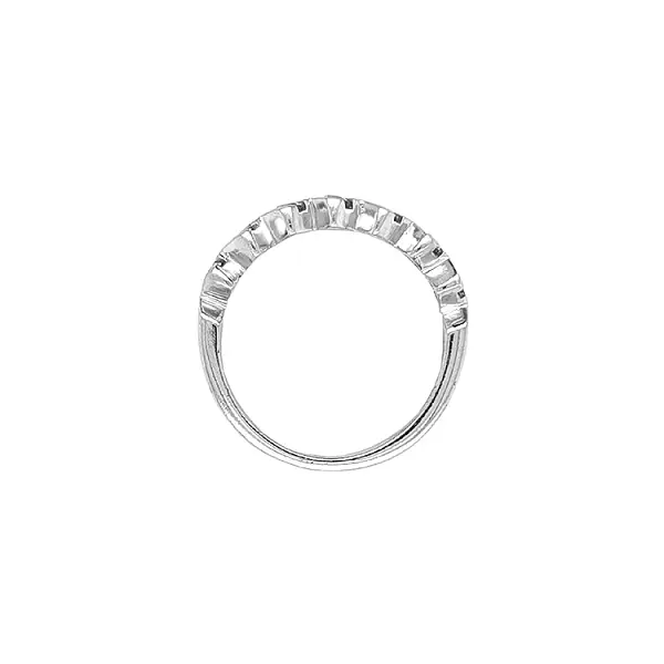 Goldring mit Zirkonen