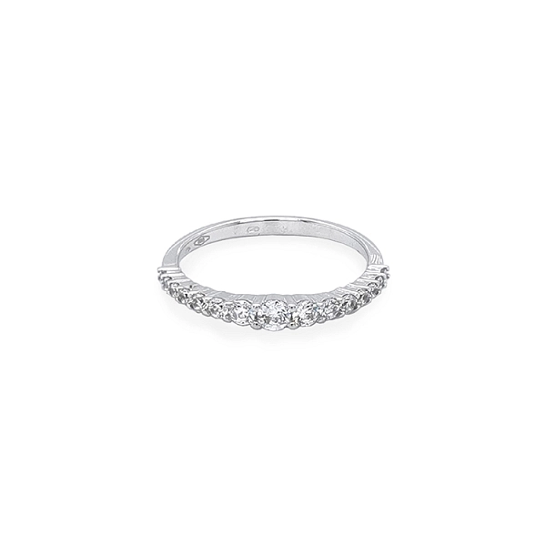 Goldring mit Zirkonen