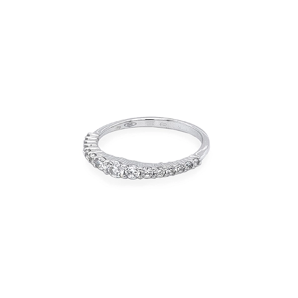 Goldring mit Zirkonen
