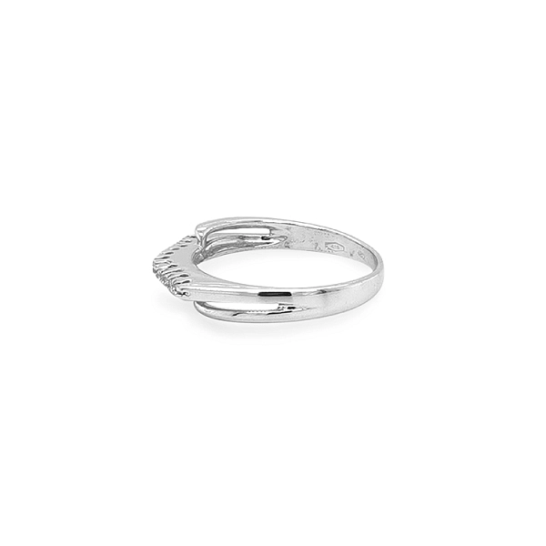 Goldring mit Zirkonen