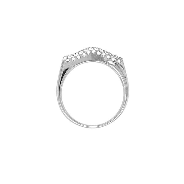 Goldring mit Zirkonen
