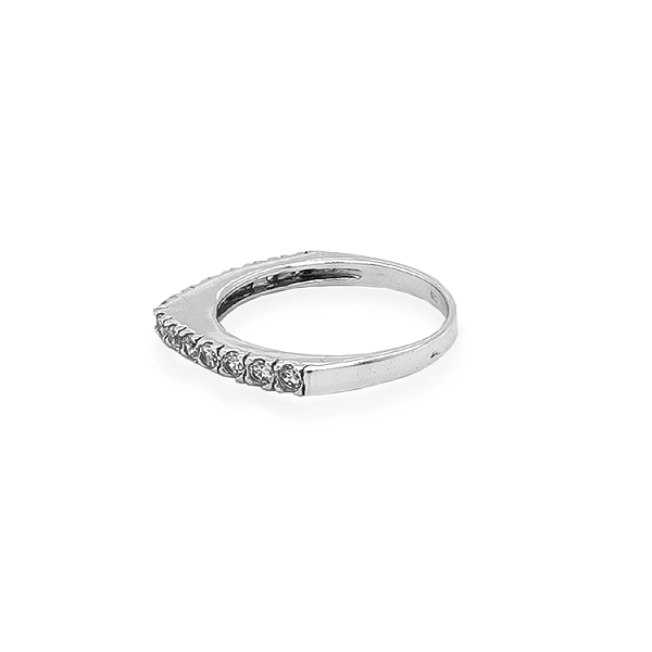 Goldring mit Zirkonen