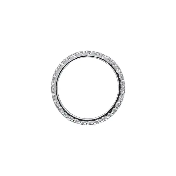 Ewigkeitsring aus Gold mit Zirkonen