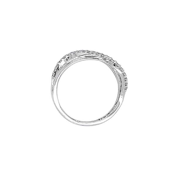 Goldring mit Zirkonen