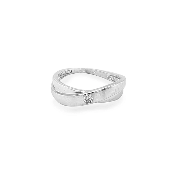 Goldring mit Zirkon