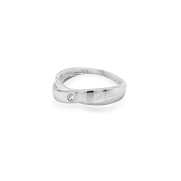 Goldring mit Zirkon
