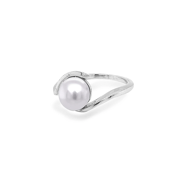 Goldring mit Perle