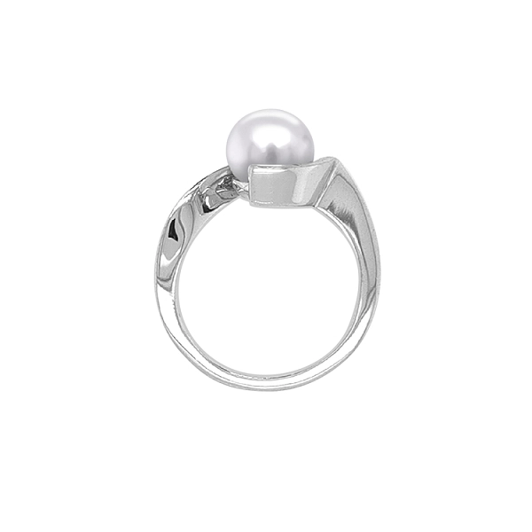 Goldring mit Perle
