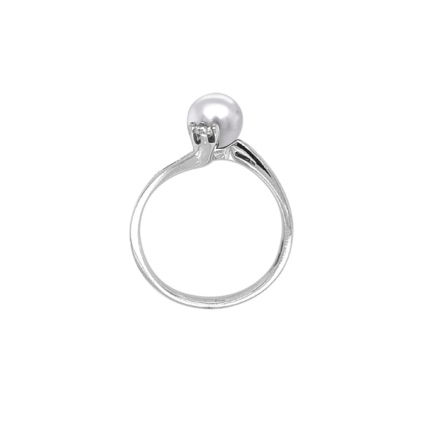 Goldring mit Perle