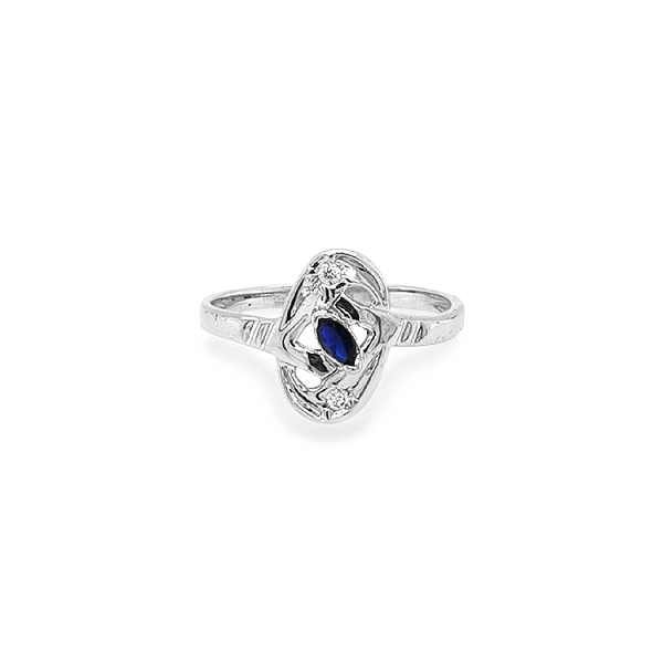 Goldring mit farbigen Steinen