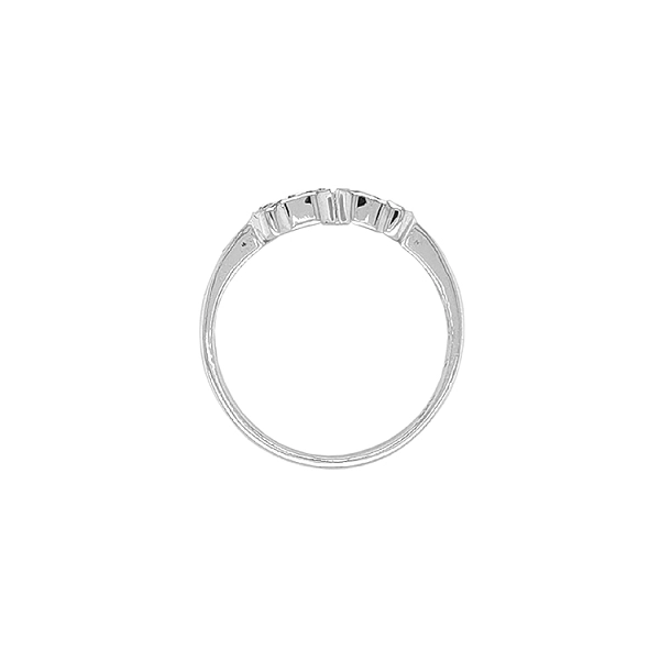Goldring mit Zirkonen