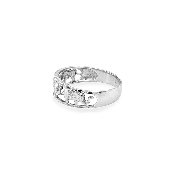 Goldener Elefanten Ring