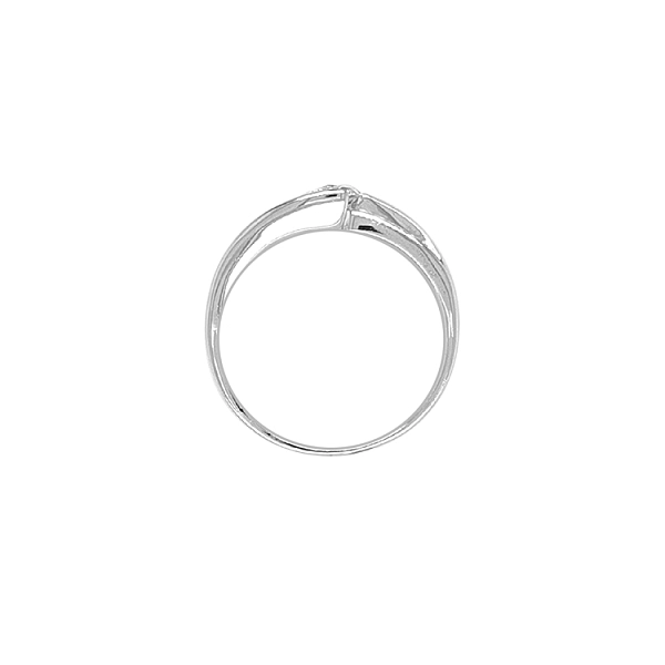 Gold Verlobungsring mit Zirkon