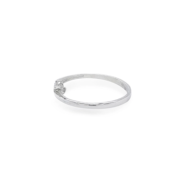 Goldring mit Zirkonen