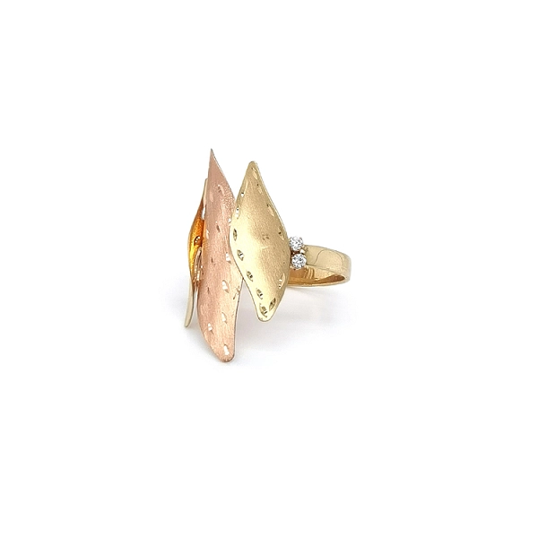 Goldring aus Kombinationsgold