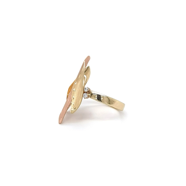 Goldring aus Kombinationsgold