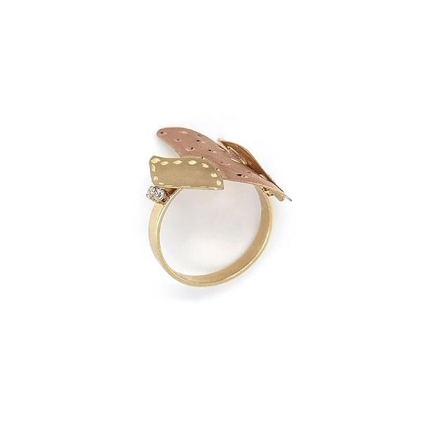 Goldring aus Kombinationsgold