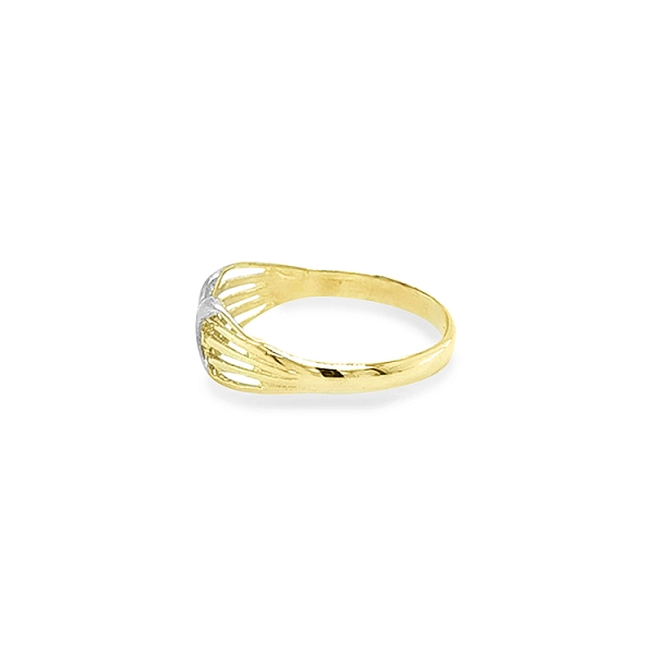 Goldring aus Kombinationsgold