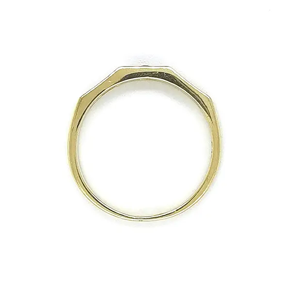 Goldring mit Zirkonen