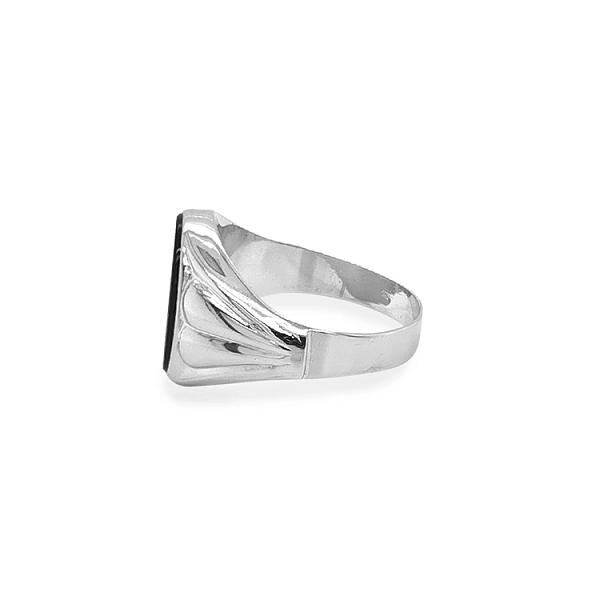 Goldring mit Onyx