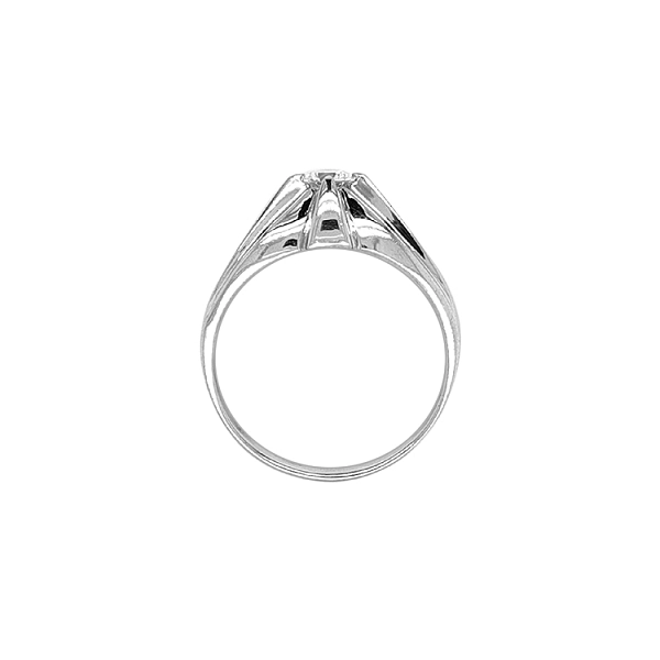 Goldring mit Zirkon