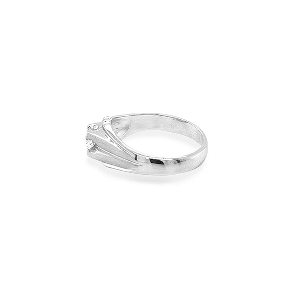 Goldring mit Zirkon