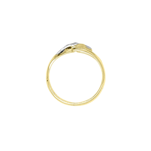 Goldring mit Zirkonen