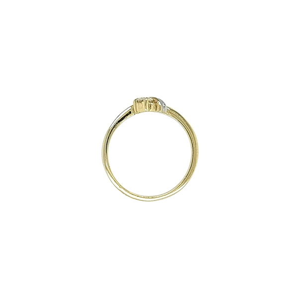 Goldring mit Zirkon