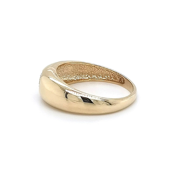 Goldring mit Zirkon