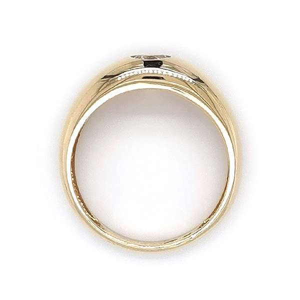 Goldring mit Zirkon