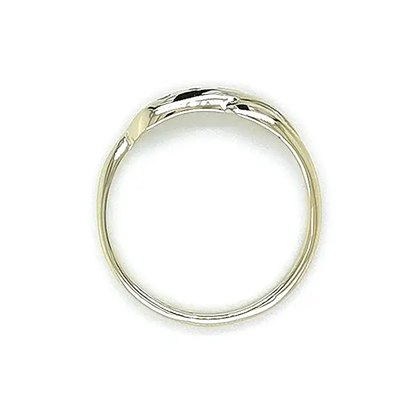 Goldring mit Zirkonen