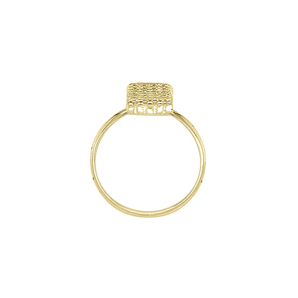 Goldring mit Zirkonen