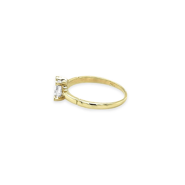 Verlobungsring mit kubischem Zirkon